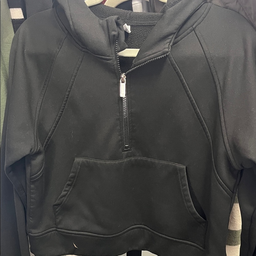 Lululemon Athletica Black Zip-Up Jacket
